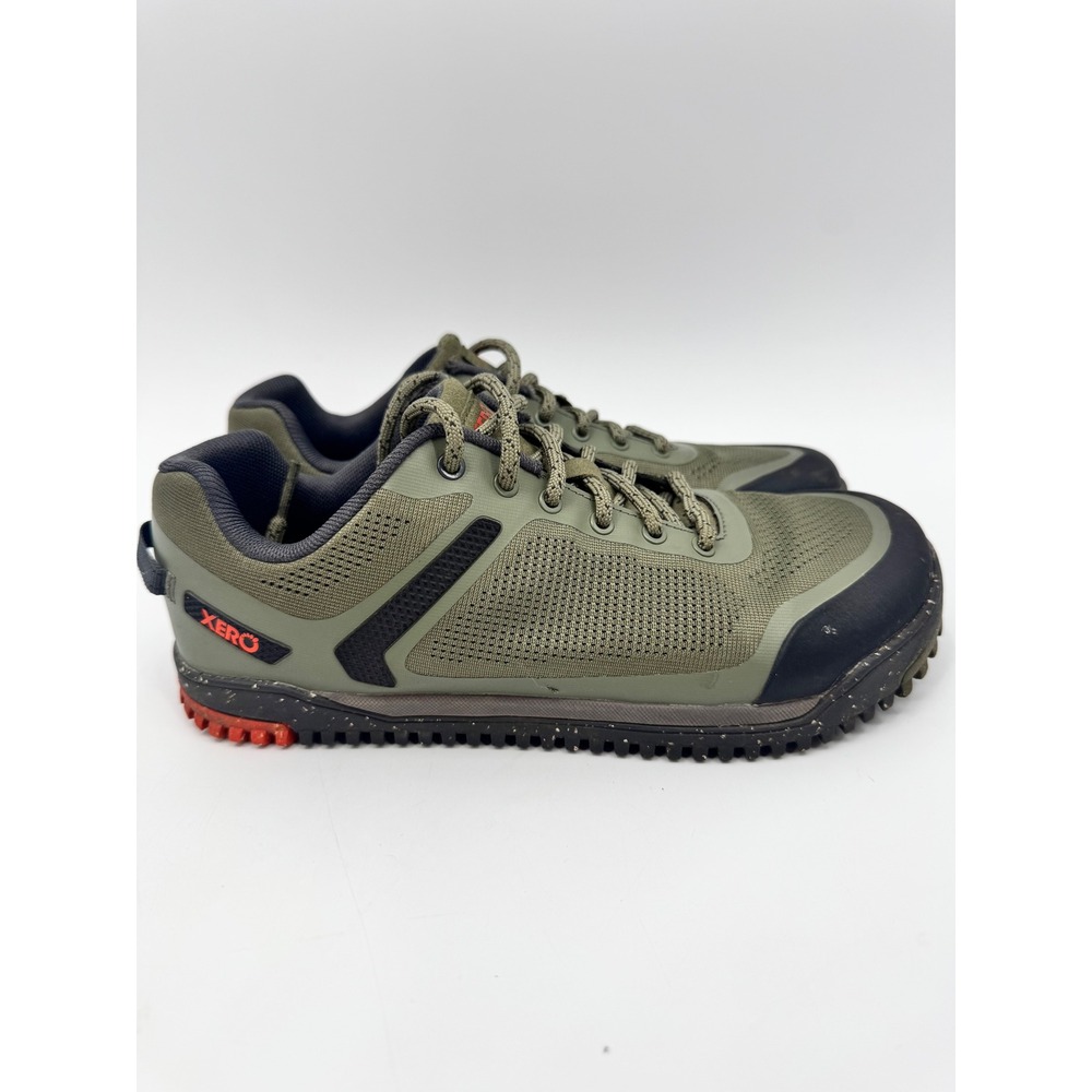 Xero Ridgeway Mesh Low Women 8 Olive Green Minimalist Hiking Shoes